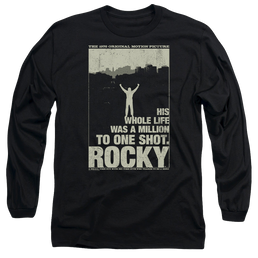 Rocky Silhouette - Men's Long Sleeve T-Shirt Men's Long Sleeve T-Shirt Rocky   