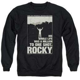 Rocky Silhouette - Men's Crewneck Sweatshirt Men's Crewneck Sweatshirt Rocky   