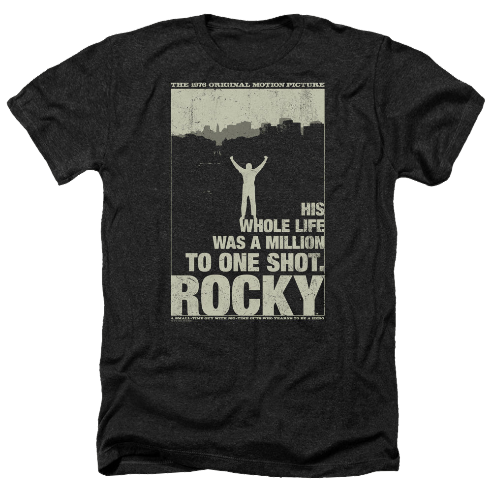 Rocky Silhouette - Men's Heather T-Shirt Men's Heather T-Shirt Rocky   