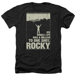 Rocky Silhouette - Men's Heather T-Shirt Men's Heather T-Shirt Rocky   