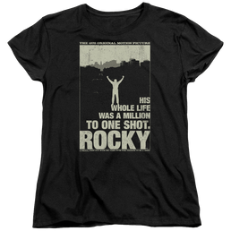 Rocky Silhouette - Women's T-Shirt Women's T-Shirt Rocky   