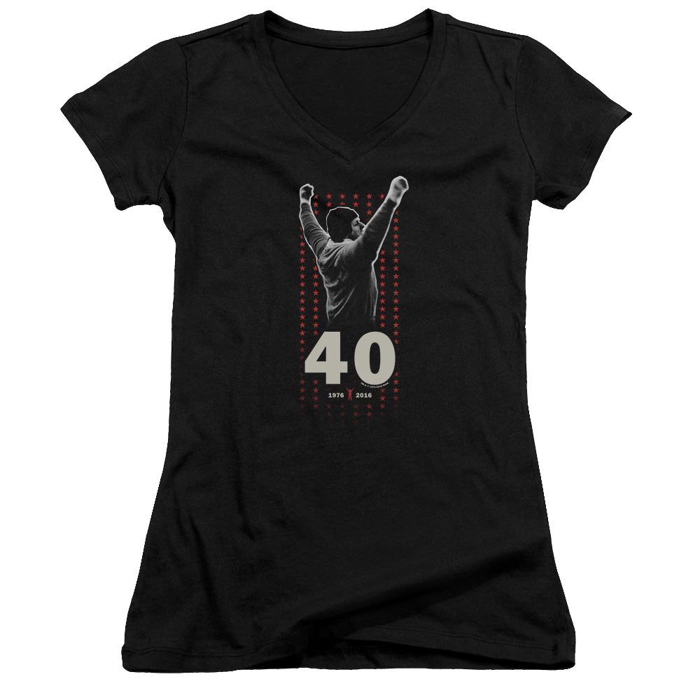 Rocky Stars - Juniors V-Neck T-Shirt Juniors V-Neck T-Shirt Rocky   