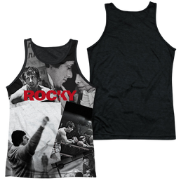 Rocky 40Th Anniversay Collage - Men's Black Back Tank Top Men's Black Back Tank Rocky   