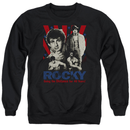 Rocky Going The Distance - Men's Crewneck Sweatshirt Men's Crewneck Sweatshirt Rocky   