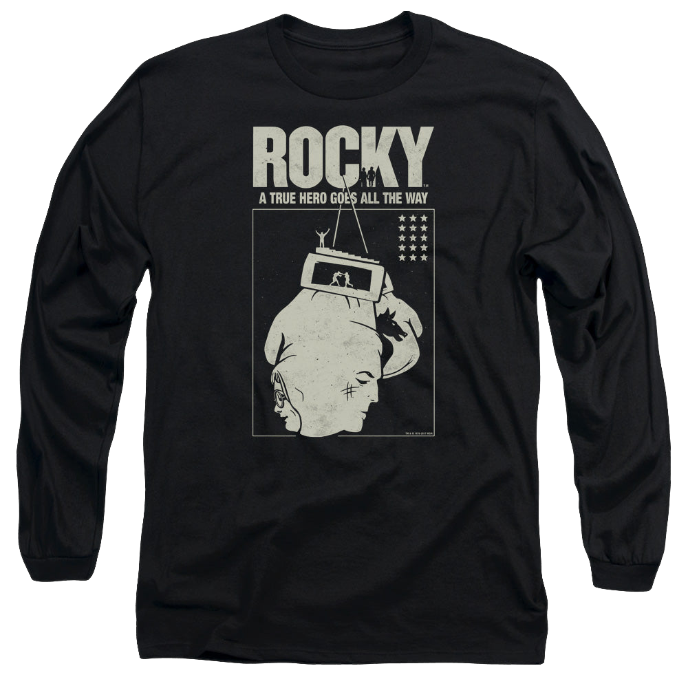 Rocky The Hero - Men's Long Sleeve T-Shirt Men's Long Sleeve T-Shirt Rocky   