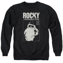 Rocky The Hero - Men's Crewneck Sweatshirt Men's Crewneck Sweatshirt Rocky   