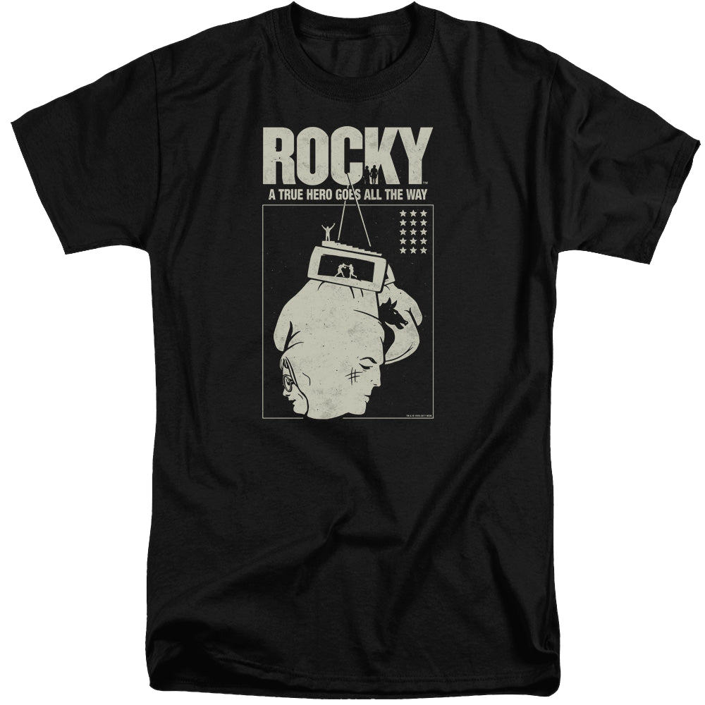 Rocky The Hero - Men's Tall Fit T-Shirt Men's Tall Fit T-Shirt Rocky   