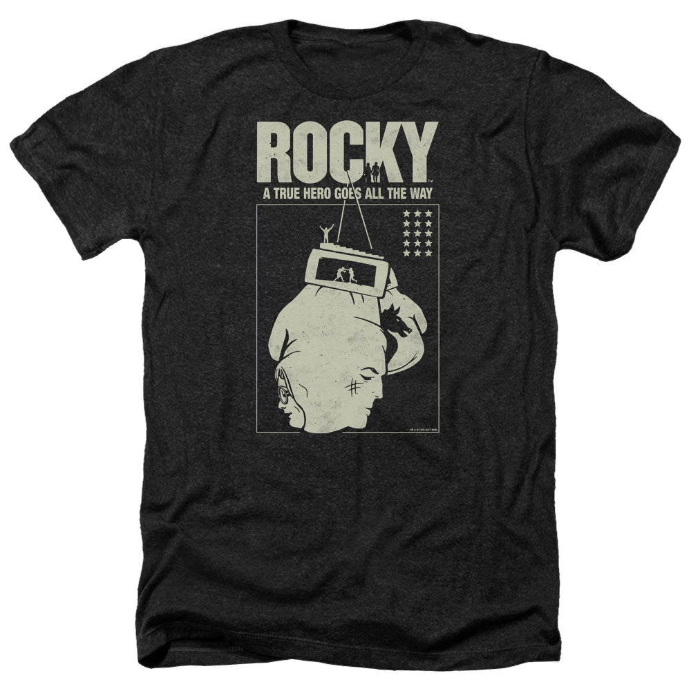 Rocky The Hero - Men's Heather T-Shirt Men's Heather T-Shirt Rocky   