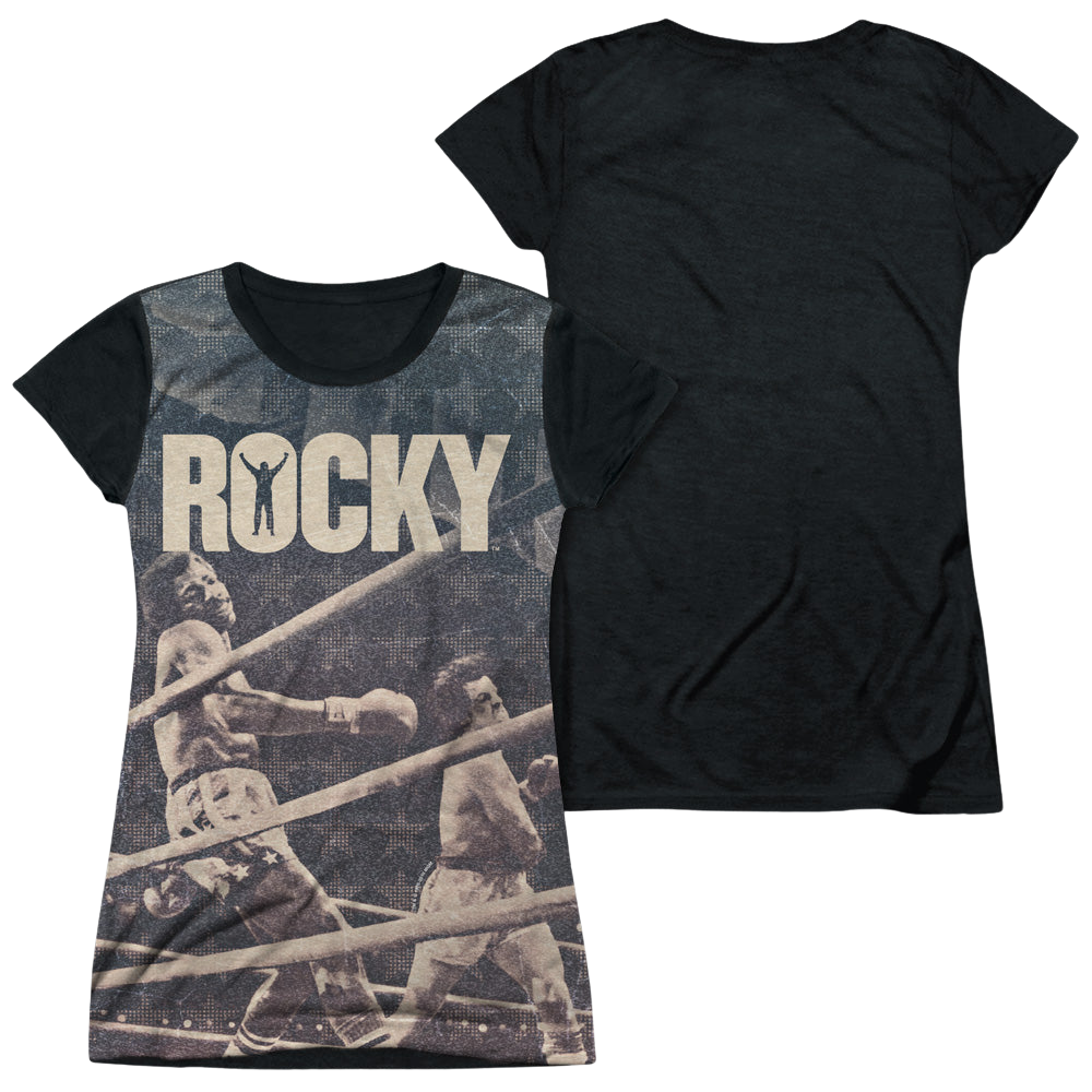 Rocky Battle - Juniors Black Back T-Shirt Juniors Black Back T-Shirt Rocky   