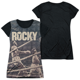 Rocky Battle - Juniors Black Back T-Shirt Juniors Black Back T-Shirt Rocky   