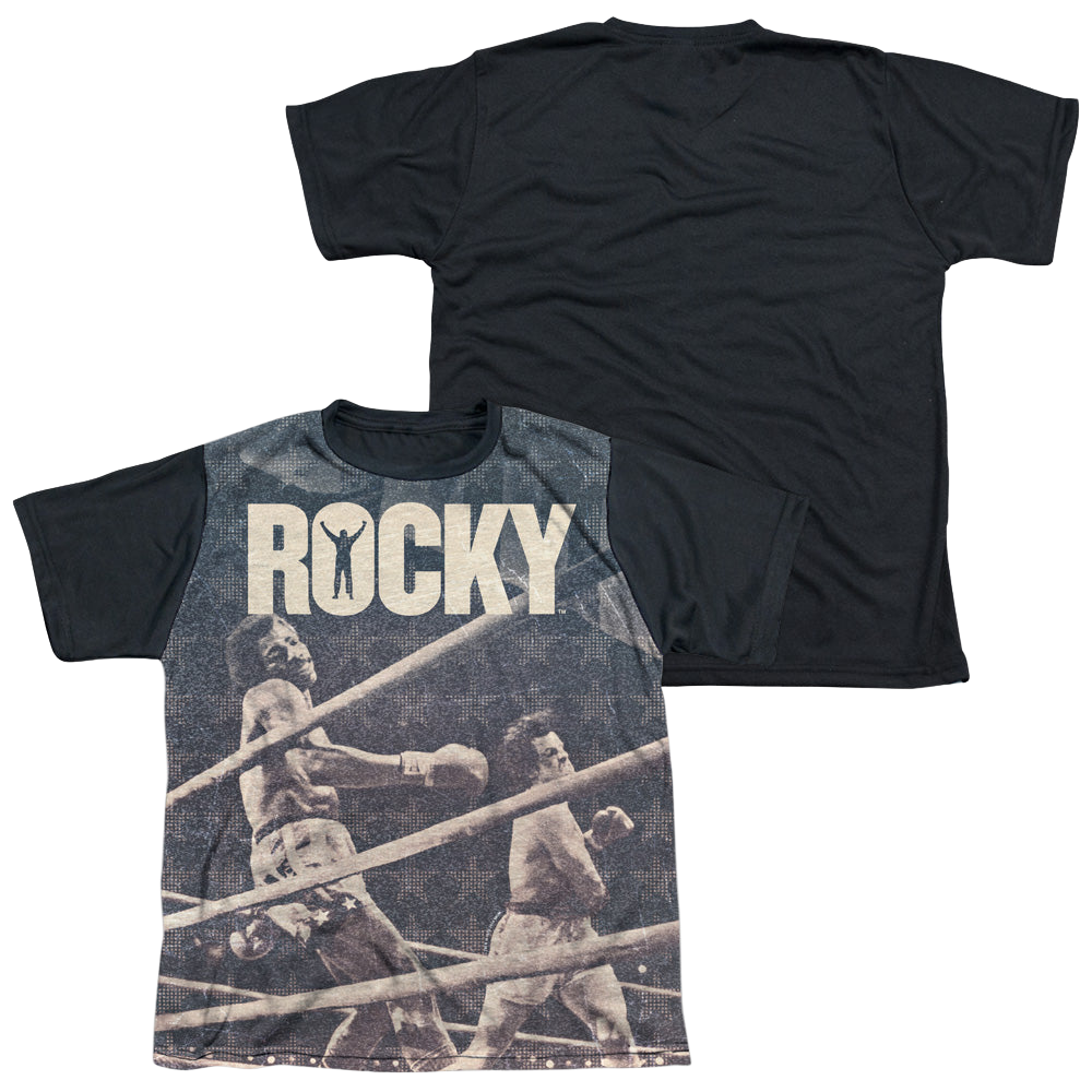 Rocky Battle - Youth Black Back T-Shirt Youth Black Back T-Shirt (Ages 8-12) Rocky   