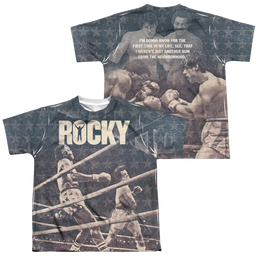 Rocky Battle (Front/Back Print) - Youth All-Over Print T-Shirt Youth All-Over Print T-Shirt (Ages 8-12) Rocky   