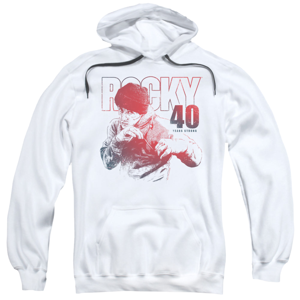 Rocky 40 Years Strong - Pullover Hoodie Pullover Hoodie Rocky   
