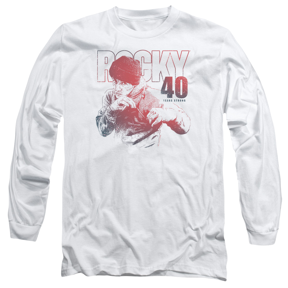 Rocky 40 Years Strong - Men's Long Sleeve T-Shirt Men's Long Sleeve T-Shirt Rocky   