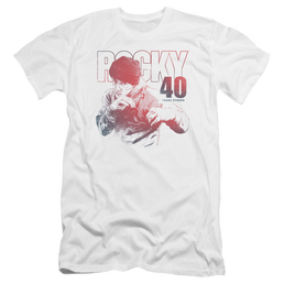 Rocky 40 Years Strong - Men's Premium Slim Fit T-Shirt Men's Premium Slim Fit T-Shirt Rocky   