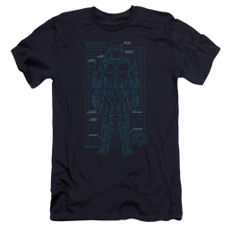 Robocop Schematic Men's Premium Slim Fit T-Shirt Men's Premium Slim Fit T-Shirt Robocop   