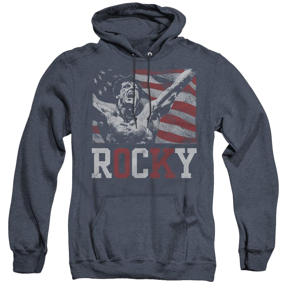 Rocky Flag Champion - Heather Pullover Hoodie Heather Pullover Hoodie Rocky   