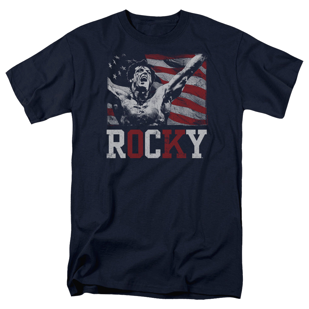 Rocky Flag Champion - Men's Regular Fit T-Shirt Men's Regular Fit T-Shirt Rocky   