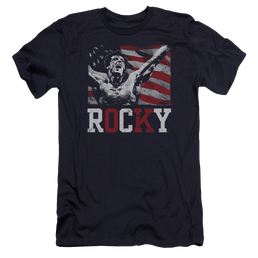 Rocky Flag Champion - Men's Premium Slim Fit T-Shirt Men's Premium Slim Fit T-Shirt Rocky   