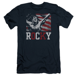 Rocky Flag Champion - Men's Slim Fit T-Shirt Men's Slim Fit T-Shirt Rocky   