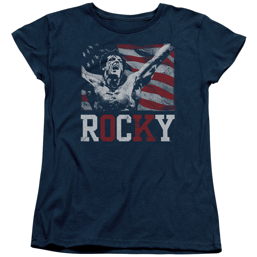 Rocky Flag Champion - Women's T-Shirt Women's T-Shirt Rocky   