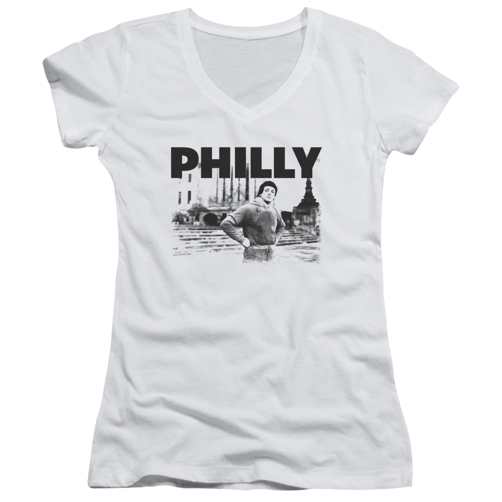 Rocky Philly - Juniors V-Neck T-Shirt Juniors V-Neck T-Shirt Rocky   