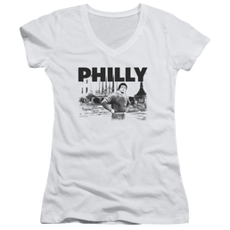 Rocky Philly - Juniors V-Neck T-Shirt Juniors V-Neck T-Shirt Rocky   