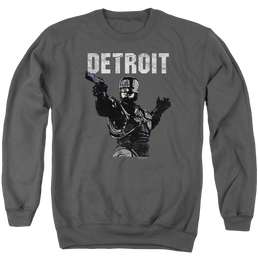 Robocop Detroit Men's Crewneck Sweatshirt Men's Crewneck Sweatshirt Robocop   