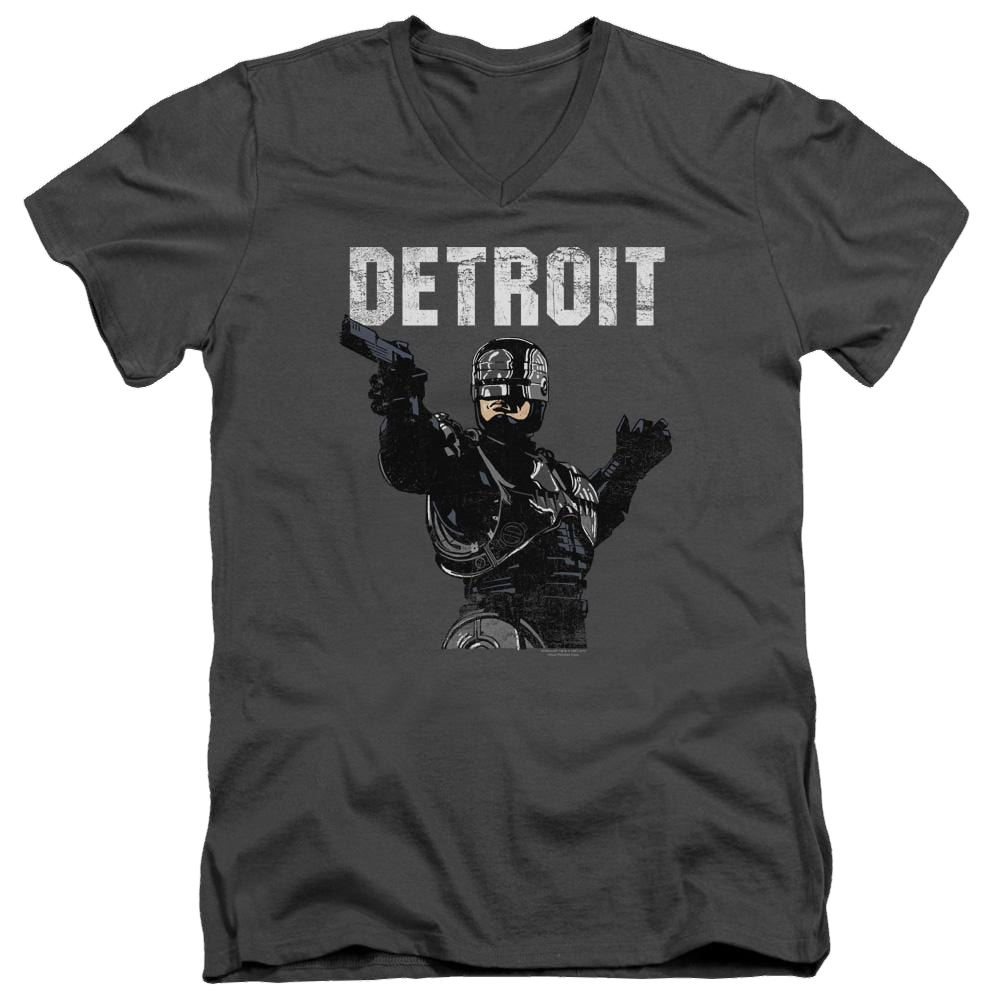 Robocop Detroit Men's V-Neck T-Shirt Men's V-Neck T-Shirt Robocop   