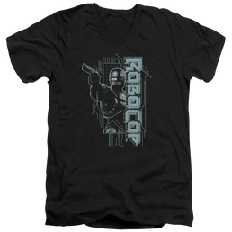 Robocop Murphy Split Men's V-Neck T-Shirt Men's V-Neck T-Shirt Robocop   