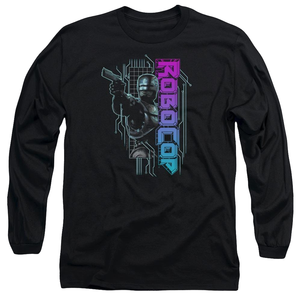 Robocop Robo Neon Men's Long Sleeve T-Shirt Men's Long Sleeve T-Shirt Robocop   