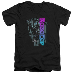 Robocop Robo Neon Men's V-Neck T-Shirt Men's V-Neck T-Shirt Robocop   