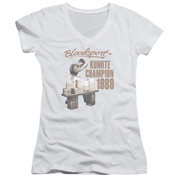Bloodsport Dux Smash - Juniors V-Neck T-Shirt Juniors V-Neck T-Shirt Bloodsport   