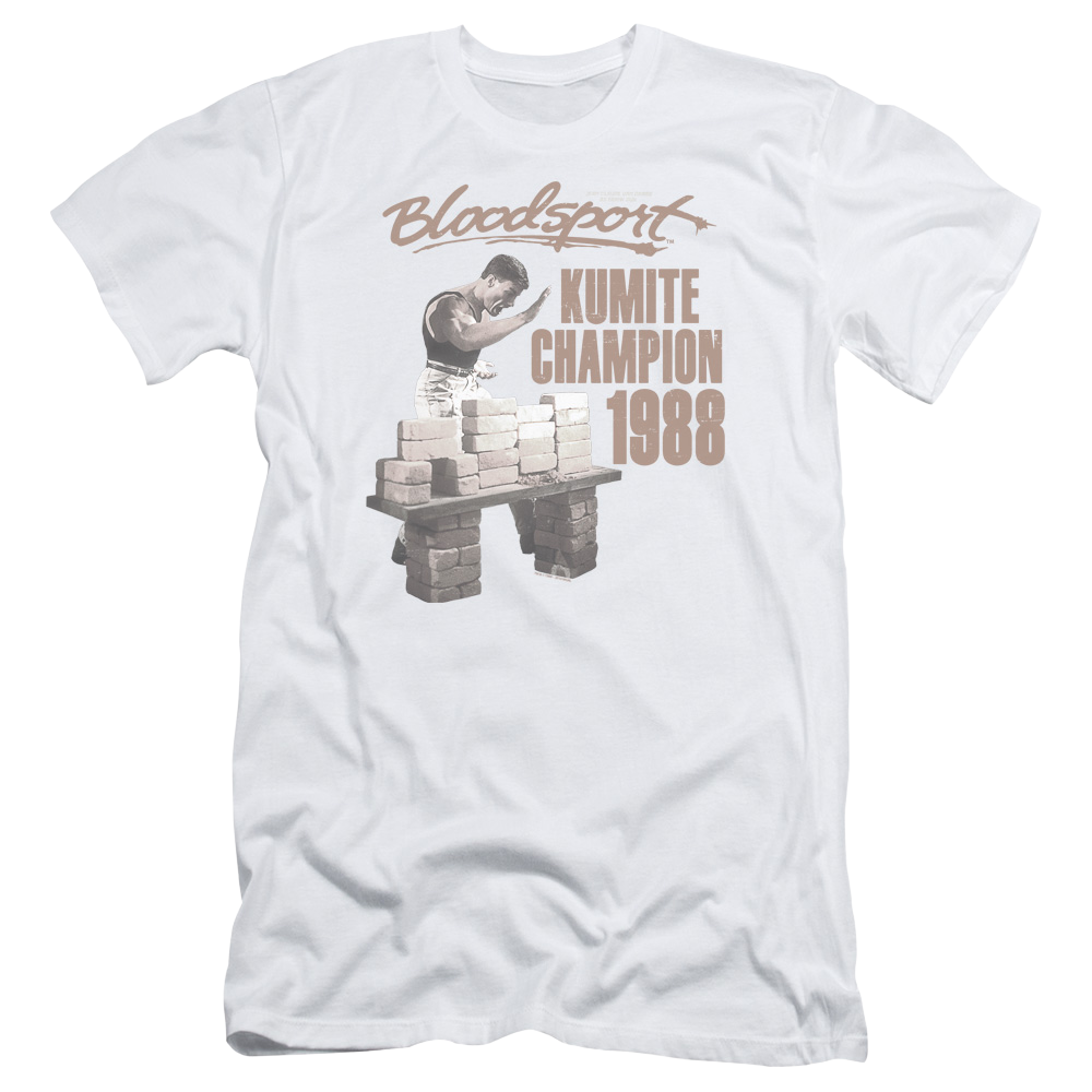 Bloodsport Dux Smash - Men's Slim Fit T-Shirt Men's Slim Fit T-Shirt Bloodsport   
