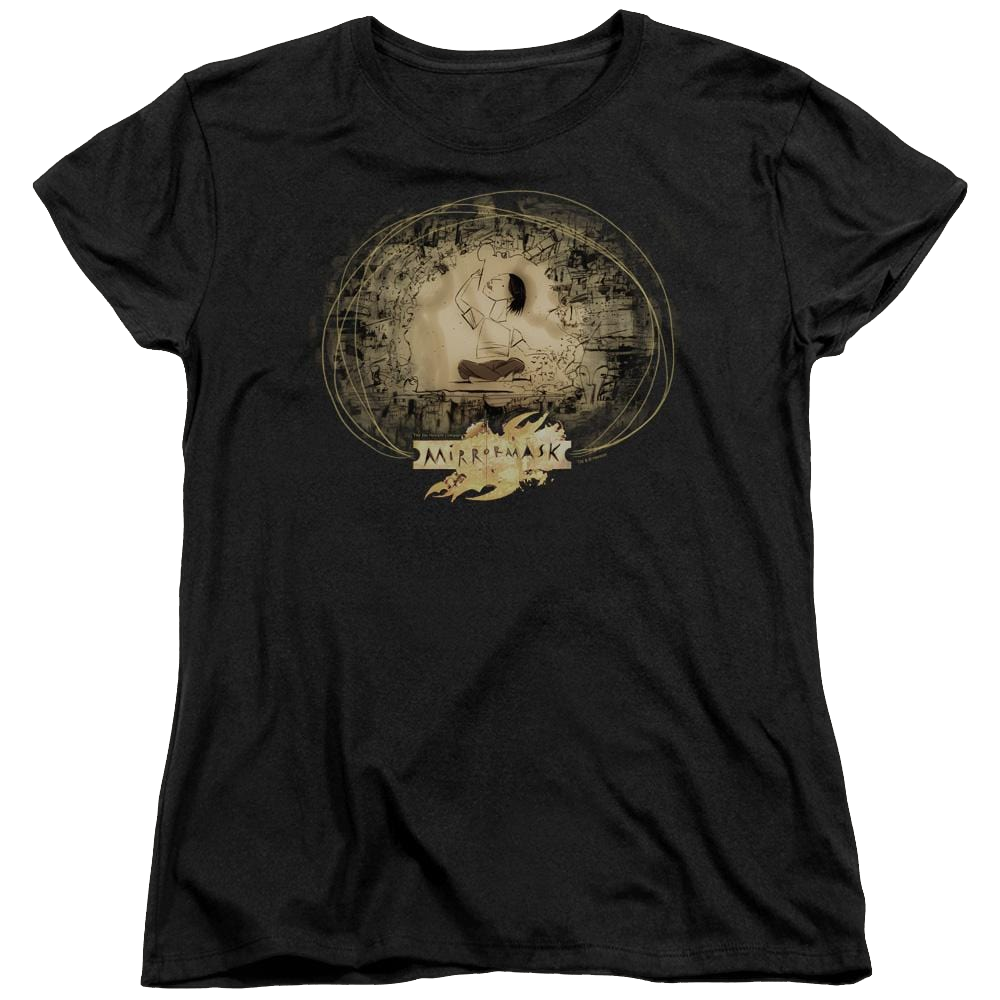 Mirrormask Sketch - Women's T-Shirt Women's T-Shirt Mirrormask   