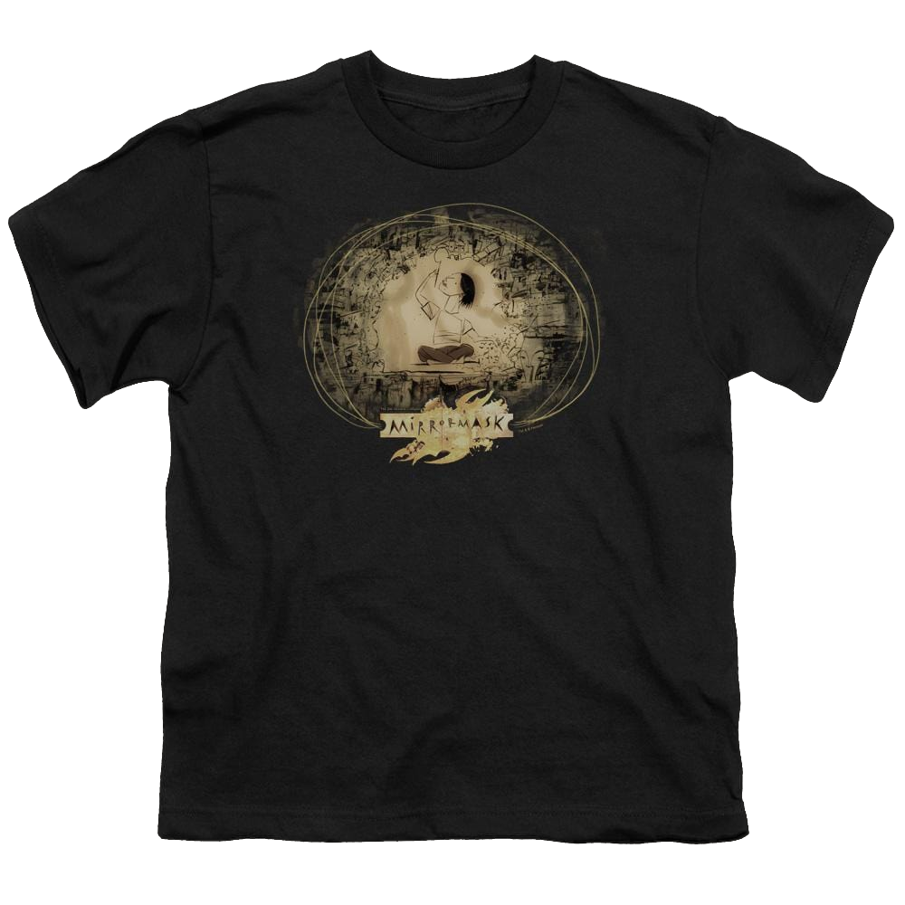Mirrormask Sketch - Youth T-Shirt Youth T-Shirt (Ages 8-12) Mirrormask   