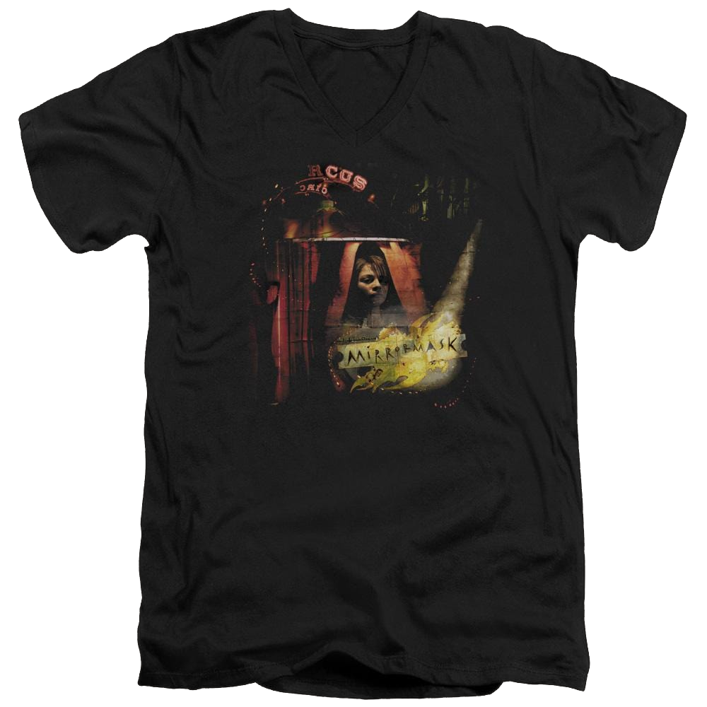Mirrormask Big Top Poster Men's V-Neck T-Shirt Men's V-Neck T-Shirt Mirrormask   
