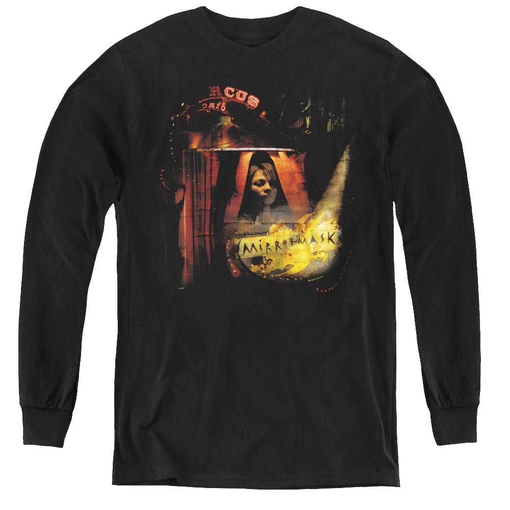 Mirrormask Big Top Poster - Youth Long Sleeve T-Shirt Youth Long Sleeve T-Shirt Mirrormask   