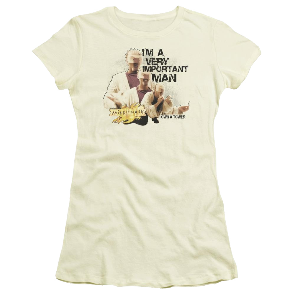 Mirrormask Important Man Juniors T-Shirt Juniors T-Shirt Mirrormask   