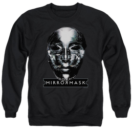 Mirrormask Mask Men's Crewneck Sweatshirt Men's Crewneck Sweatshirt Mirrormask   