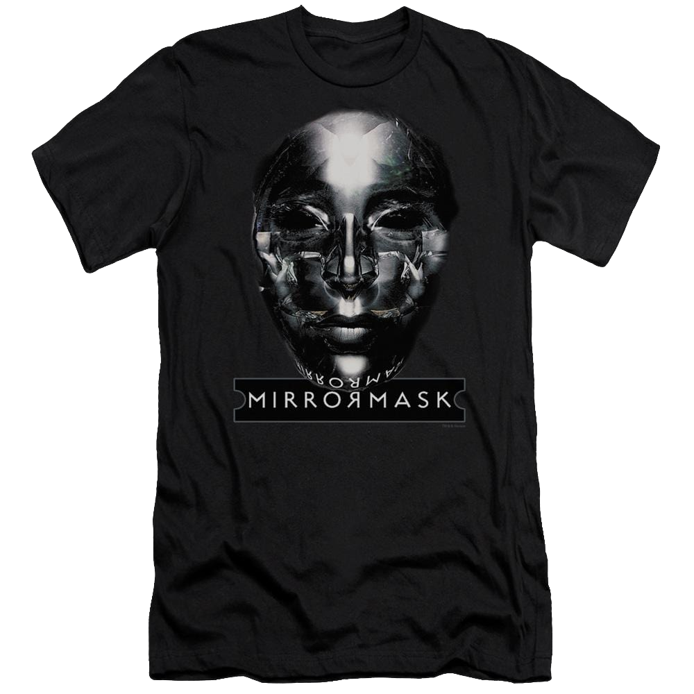Mirrormask Mask Premium Adult Slim Fit T-Shirt Men's Premium Slim Fit T-Shirt Mirrormask   