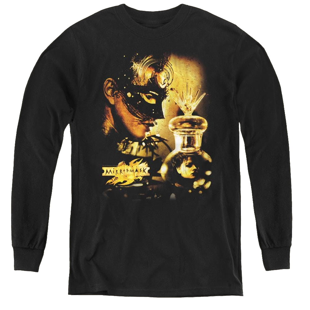 Mirrormask Trapped - Youth Long Sleeve T-Shirt Youth Long Sleeve T-Shirt Mirrormask   