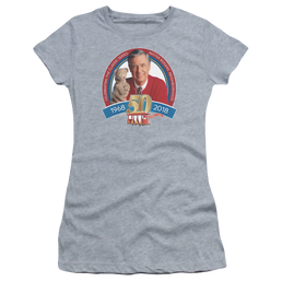 Mister Rogers 50Th Anniversary Design - Juniors T-Shirt Juniors T-Shirt Mister Rogers   