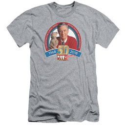 Mister Rogers 50Th Anniversary Design - Men's Slim Fit T-Shirt Men's Slim Fit T-Shirt Mister Rogers   