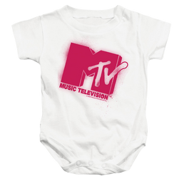 MTV Spraypaint Logo - Baby Bodysuit Baby Bodysuit MTV   
