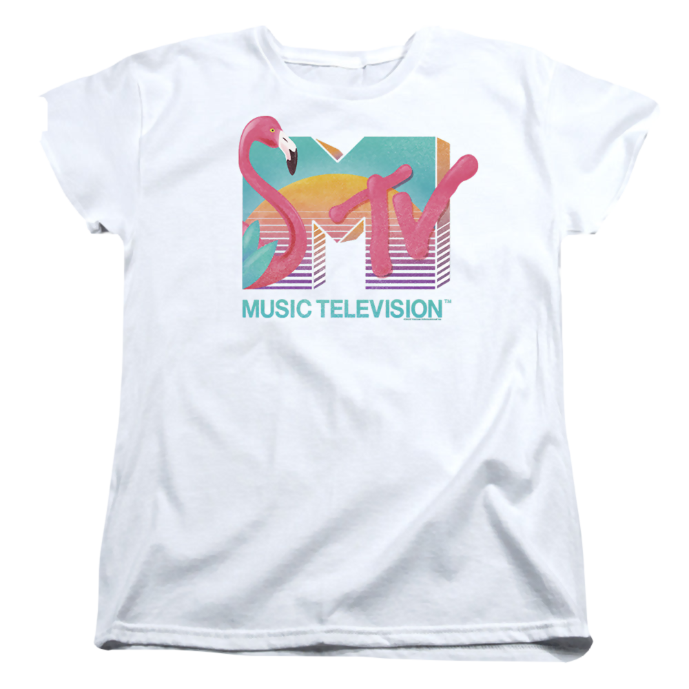 MTV Flamingo Logo - Women's T-Shirt Women's T-Shirt MTV   