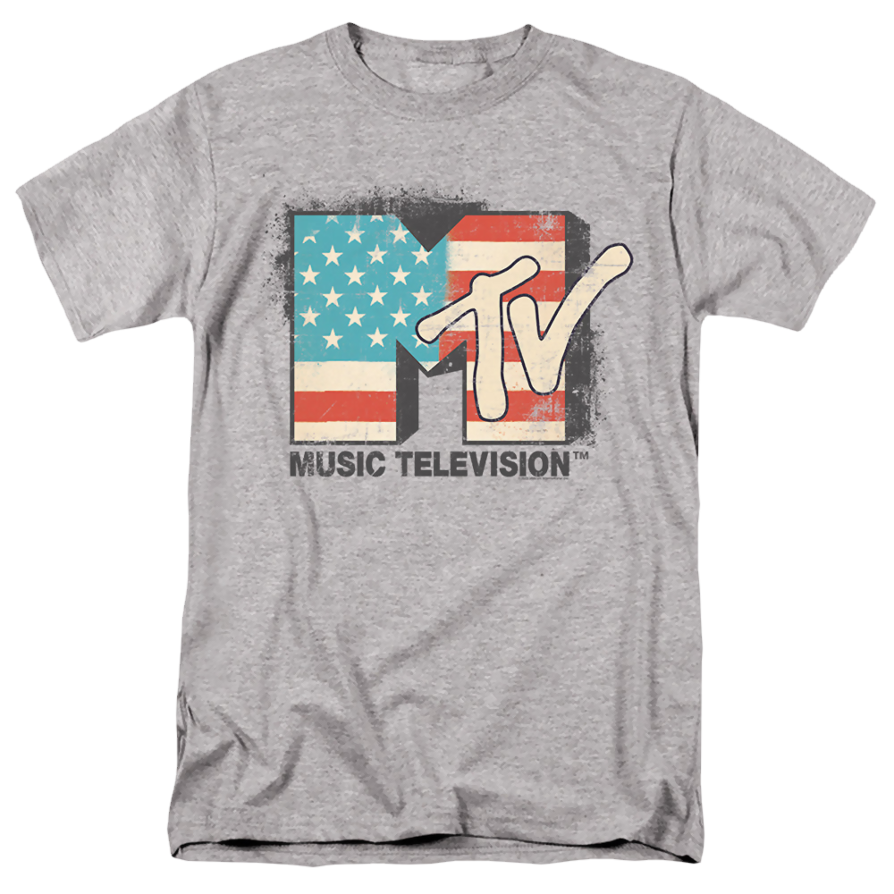 MTV American Logo - Men's Regular Fit T-Shirt Men's Regular Fit T-Shirt MTV   