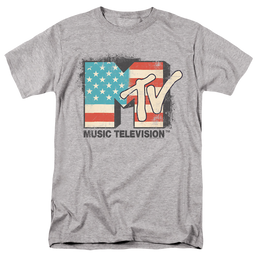 MTV American Logo - Men's Regular Fit T-Shirt Men's Regular Fit T-Shirt MTV   