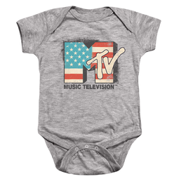 MTV American Logo - Baby Bodysuit Baby Bodysuit MTV   