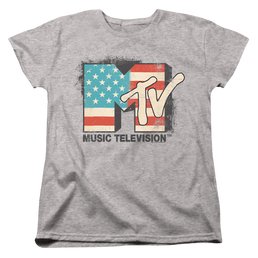MTV American Logo - Women's T-Shirt Women's T-Shirt MTV   